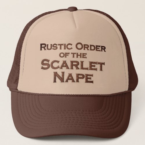 Funny Upscale Redneck Trucker Hat