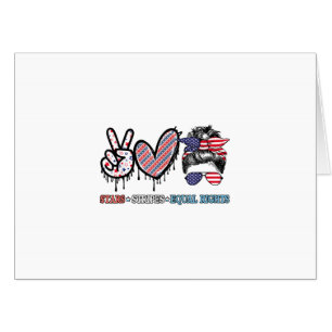 Funny US Flag Patriotic Card