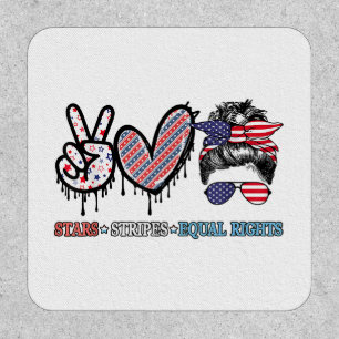 Funny US Flag Patriotic Patch