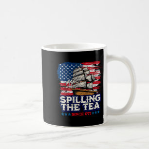 Funny Us History Teacher Boston Slling The Tea Sin Coffee Mug