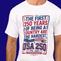Funny USA 250 Birthday Patriotic Red White Blue
