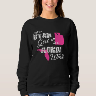 Funny Utah Shirts Just an Utah girl in a Florida