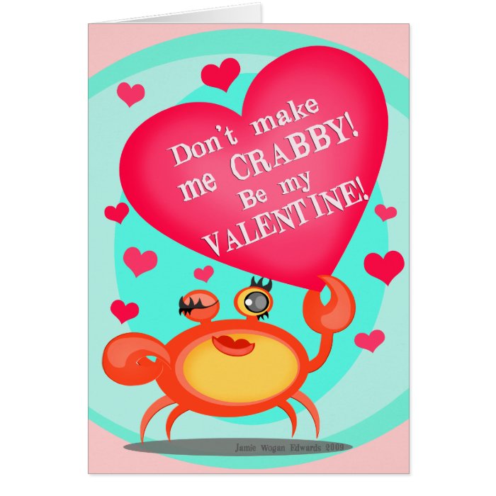 Funny Valentine Carb Greeting Card