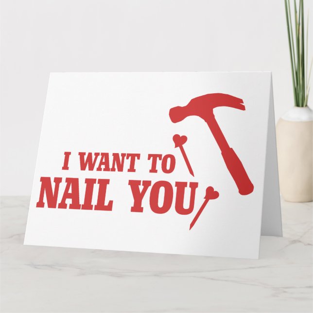 Funny Valentine Card (Front)