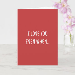 Funny Valentine Card – Snoring Joke for Him