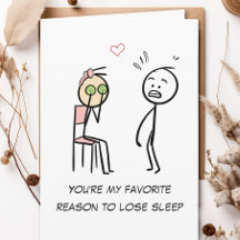 Funny Valentine Card – Spa Mask Surprise