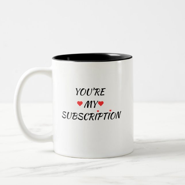 Funny Valentine Coffee Mug - Love You More Than (Left)