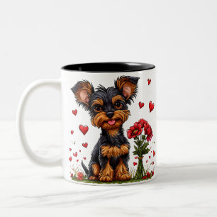 ☕ Funny Valentine Dog Mug For Love Gift Idea ❤️