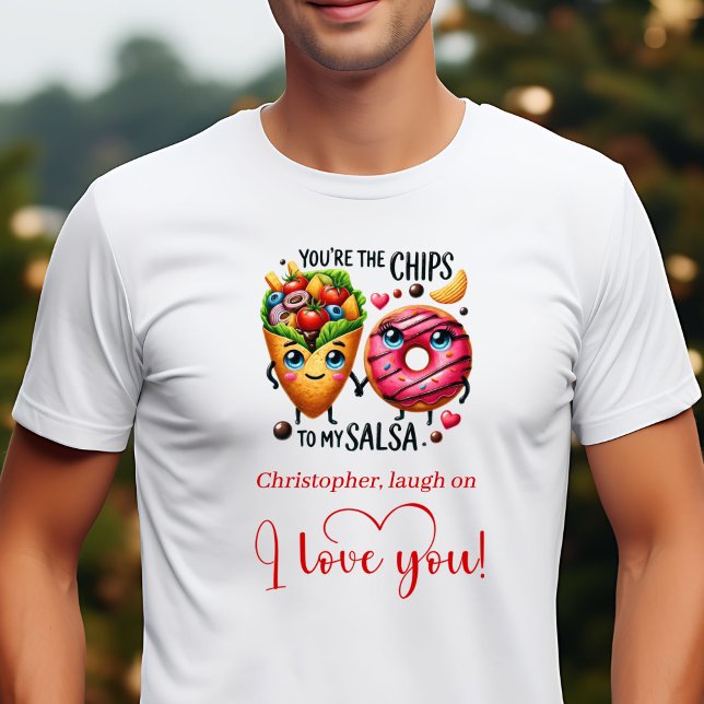 Funny Valentine Gift for Husband Food Quote TShirt (Funny Valentine Gift for Husband Food Quote T-Shirt)
