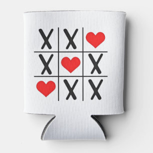 Funny Valentine Hearts Coules Matching Lovers  Can Cooler