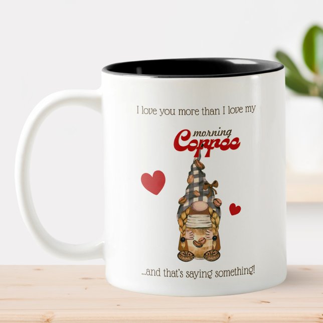 Funny Valentine Mug – Coffee Gnome for Him (Creator Uploaded)