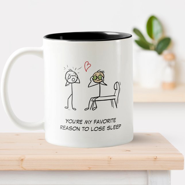 Funny Valentine Mug – Sleep Joke for Her (Creator Uploaded)