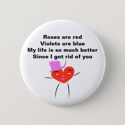 Funny Valentine Poem For Ex Button