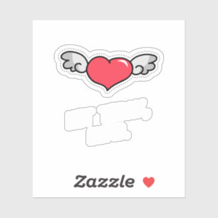Funny Valentine Quote Single Life Cartoon Sticker