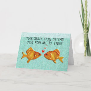 You've Got A Good Lookin' Bass Fish Pun Funny Valentine Love Card -   Canada