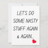  Spercy Funny Valentine's Day Card Gift for Him, Dirty  Valentines Day Card for Boyfriend, These Holes Aint Gonna Fill Themselves :  Office Products