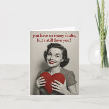 Funny Valentine's Day Card 