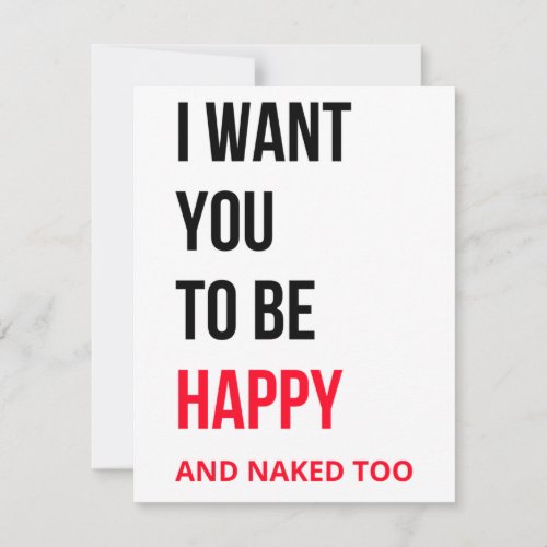 Funny Valentines day card 