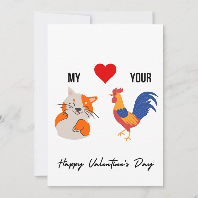 Funny Valentines Day Card For Him (Front)