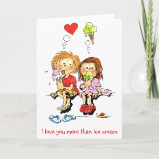 Funny Valentines Day Cards I Love You More...