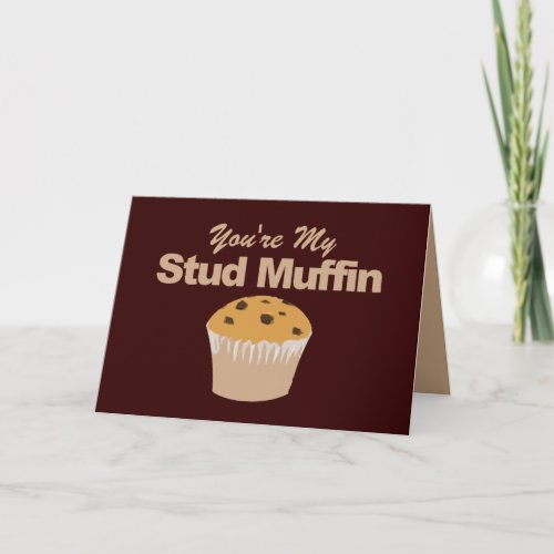 Funny Valentines Day Cards Stud Muffin Holiday Card