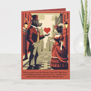 Funny Valentine's Day Customizable Card