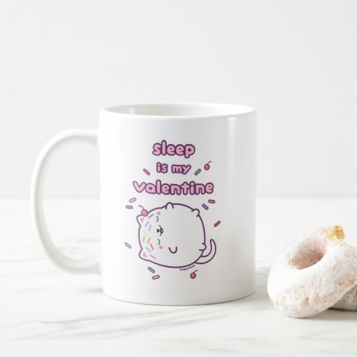 Funny Valentines Day Kitty Cat Coffee Mug