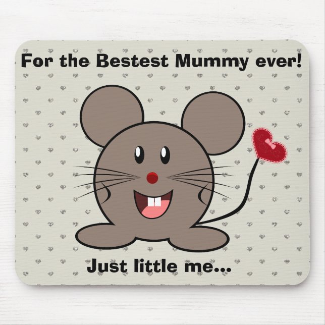 Funny Valentines Day Mouse Pad (Front)