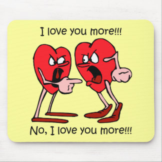 Funny Valentine's Day Mouse Pad