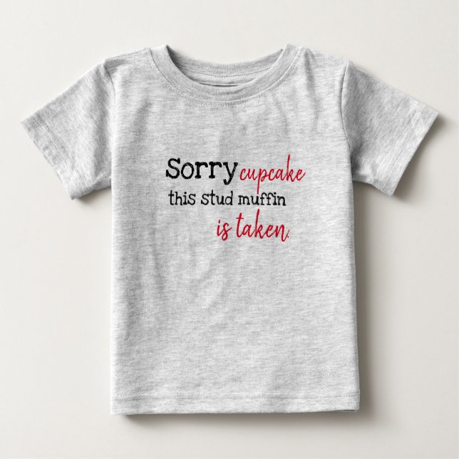 funny valentine's day shirt for toddler (Front)