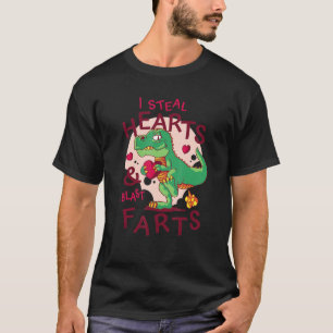 Funny Valentines Day Trex Dinosaur Valentines Day  T-Shirt