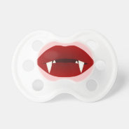 Funny Vampire Fangs Pacifier at Zazzle