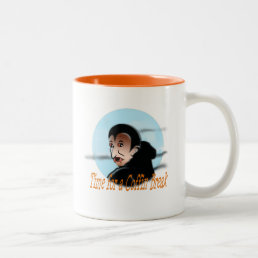 Funny Vampire Time for a Coffin Break Halloween  Two-Tone Coffee Mug