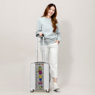 Funny Vampires Travel Luggage