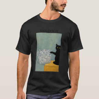 Funny Van Gogh Cat Meme No Ice Version 1888 T-Shirt