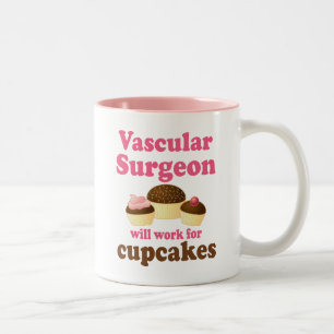 Funny Vascular Surgeon Two-Tone Coffee Mug