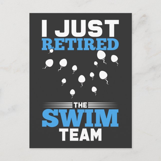 Funny Vasectomy Surgery Quote Postcard (Front)