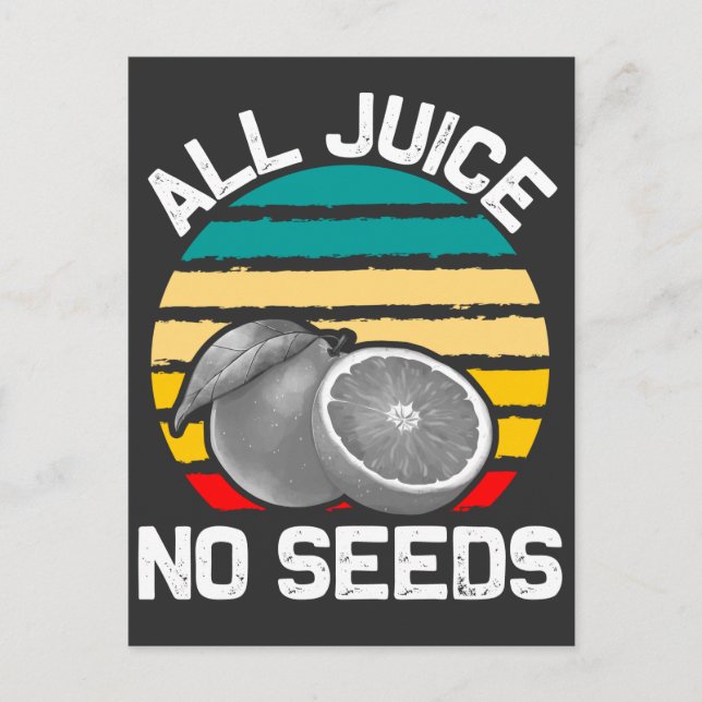 Funny Vasectomy Surgery Saying Adult Humor Postcard (Front)