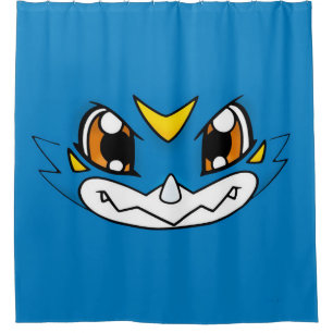 Funny Veemon Gift For Kid   Gift For Family Shower Curtain
