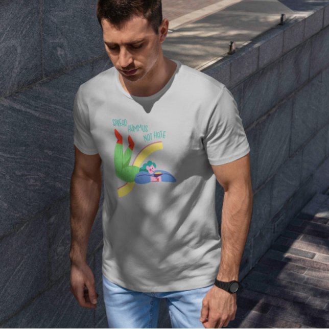 Funny Vegan Hummus T-Shirt (Creator Uploaded)