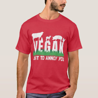 Funny Vegan Plant Based Veganism Organic Food  T-Shirt