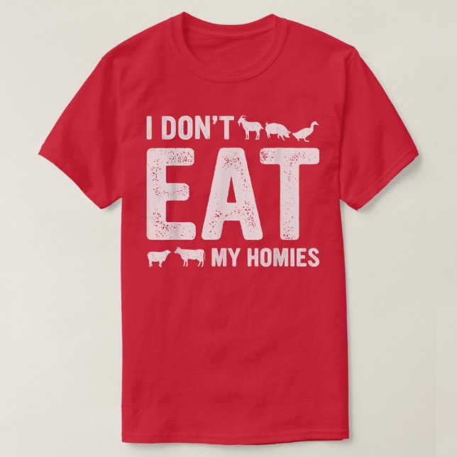 FUNNY VEGAN SHIRT (Design Front)