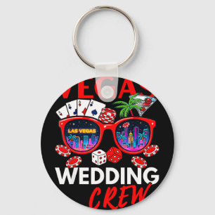Funny vegas wedding crew 2026 bachelor party keychain