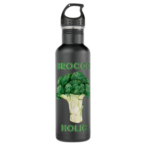 Funny Vegetables Broccoli Lover Stainless Steel Water Bottle