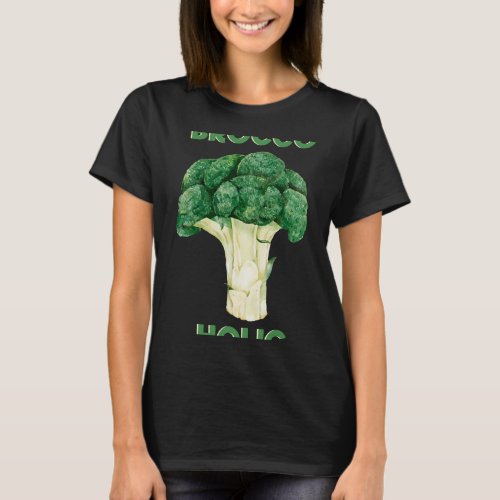 Funny Vegetables Broccoli Lover T_Shirt