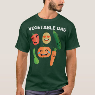 Funny Vegetables Design For Dad Men Healthy Lifest T-Shirt