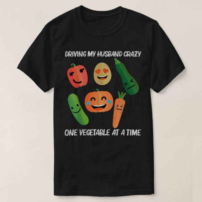 Funny Vegetables Design For Women Mom Healthy Life T-Shirt (Design Front)