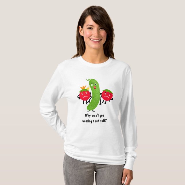 Funny vegetables T-Shirt (Front Full)