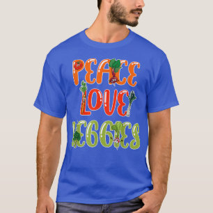 Funny Vegetarian Gift Men Women Cool Vegan Veggie T-Shirt