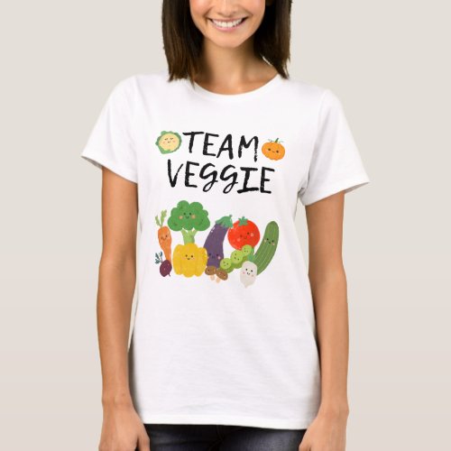 Funny Veggie Vegan Plant Vegetarian  T_Shirt
